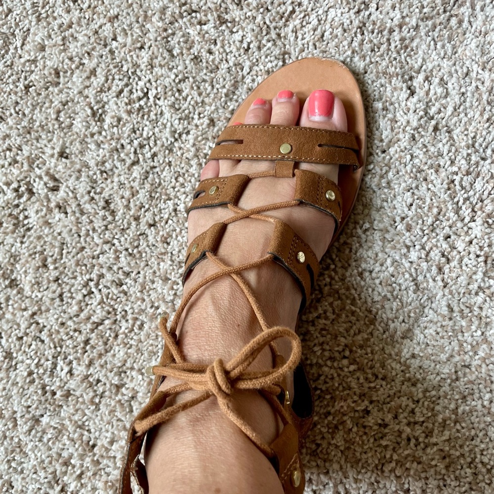 DB Gladiator sandals, size 71/2.